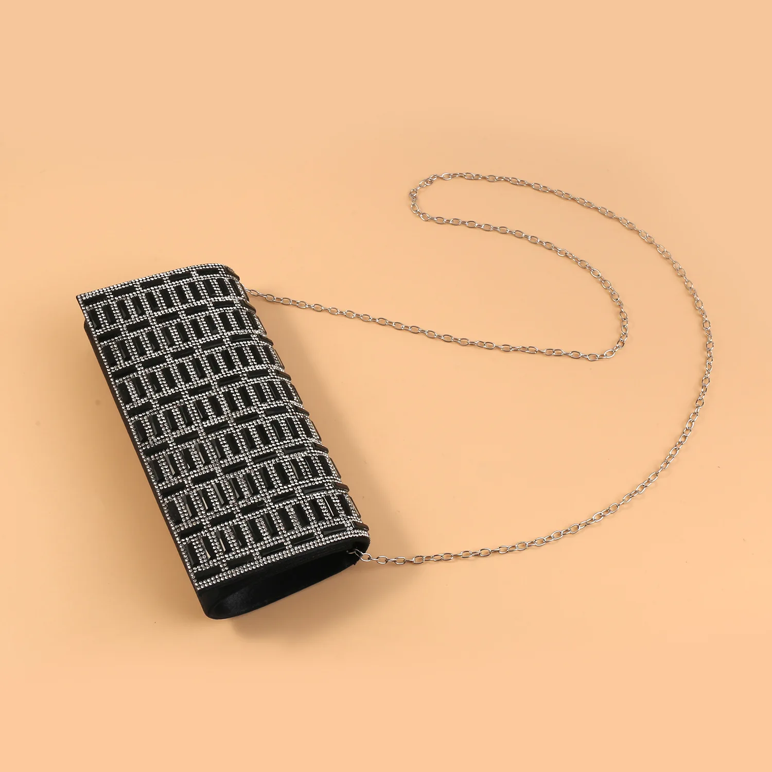 2022 Trend Glass Rhinestone Party Banquet Dinner Bags Women Rhinestone Dinner Evening Party Bags Women