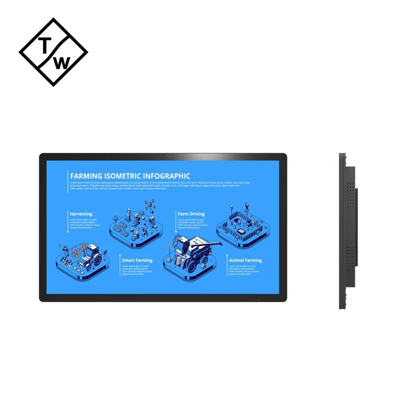 27 inch Full HD IPS Panel 60hz Capacitive Touch Open Frame Monitor for Computer