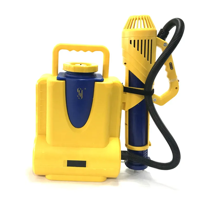 SY 790 electrostatic agriculture battery electric power fogging machine sprayer backpack pump spray machine cold fogger gun