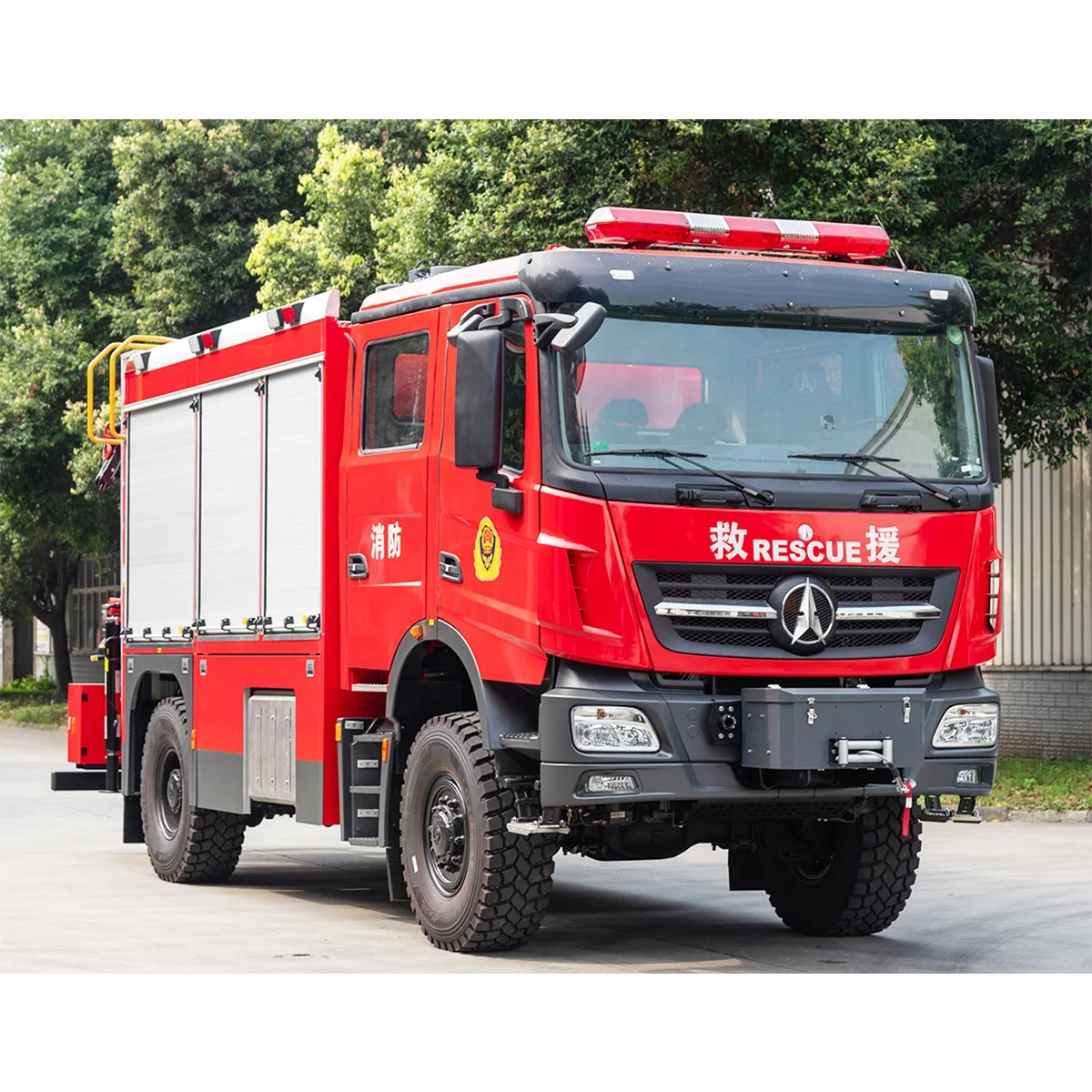 Beiben Emergency Rescue Fire Truck