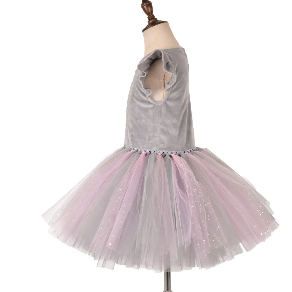 Stage Performance Girls Elephant Cosplay Tutu Dress With Accessories Halloween Party or Carnival Costumes For Kids