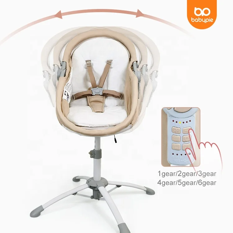 Wholesale Automatic Baby Cradle Crib Infant Bassinet Rocking Chair Luxury Baby Rocker Electric Baby Swing Bed For Newborn