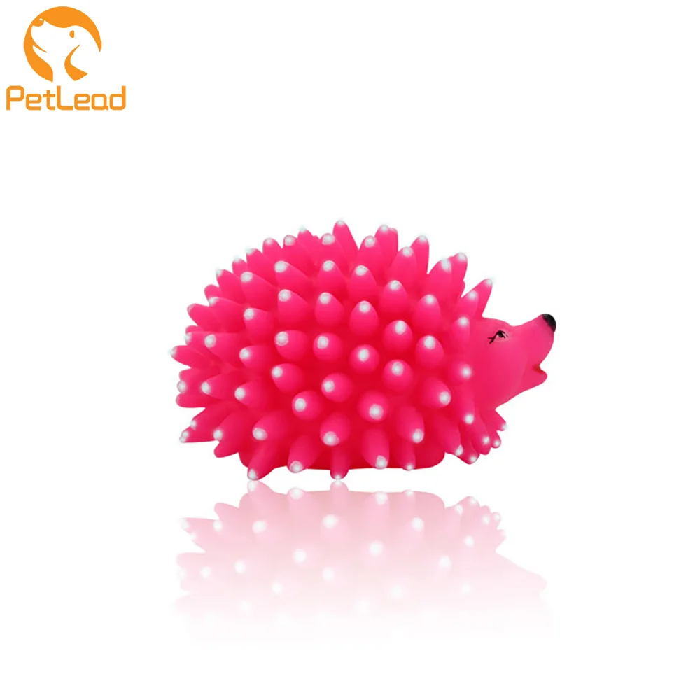 Creative Pet Vocal Toys Bite Resistance Hedgehog Modeling Rubber Molar Interactive Squeaky Dog Toy Wholesale