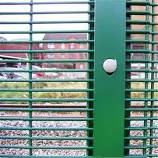 2024 Hot Dip Galvanized Powder Coated 358 Anti Climb Security Fence Prison Security Mesh Panel For Airport