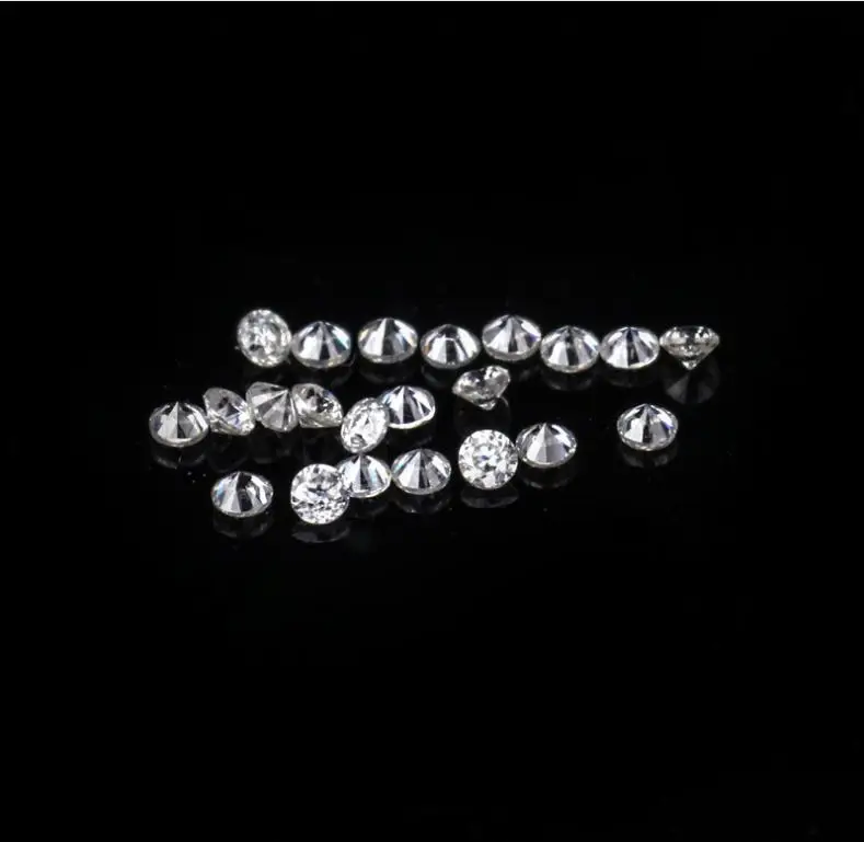 
wuzhou wholesale 6.5mm moissanite DEF 1ct round shape for ring 