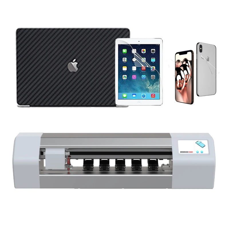 Fully Automatic Glass Screen Protector Cutting Machine Hydrogel TPU Film Skin Sticker graph plotter for Laptop Mobile Phone