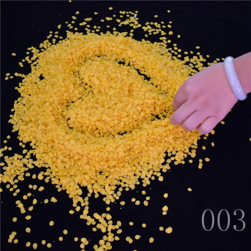 Food grade physically processing raw yellow beeswax for sale