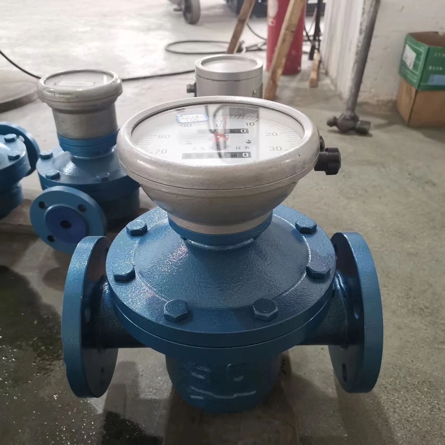 fuel oil diesel oval gear flow meter