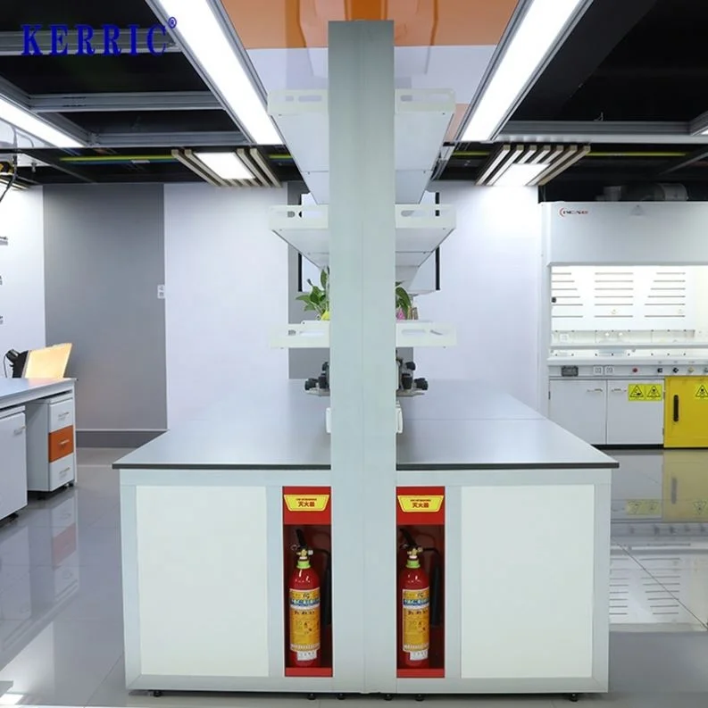 Commercial furniture pharmaceutical laboratory bench chemistry wall table esd lab workstations
