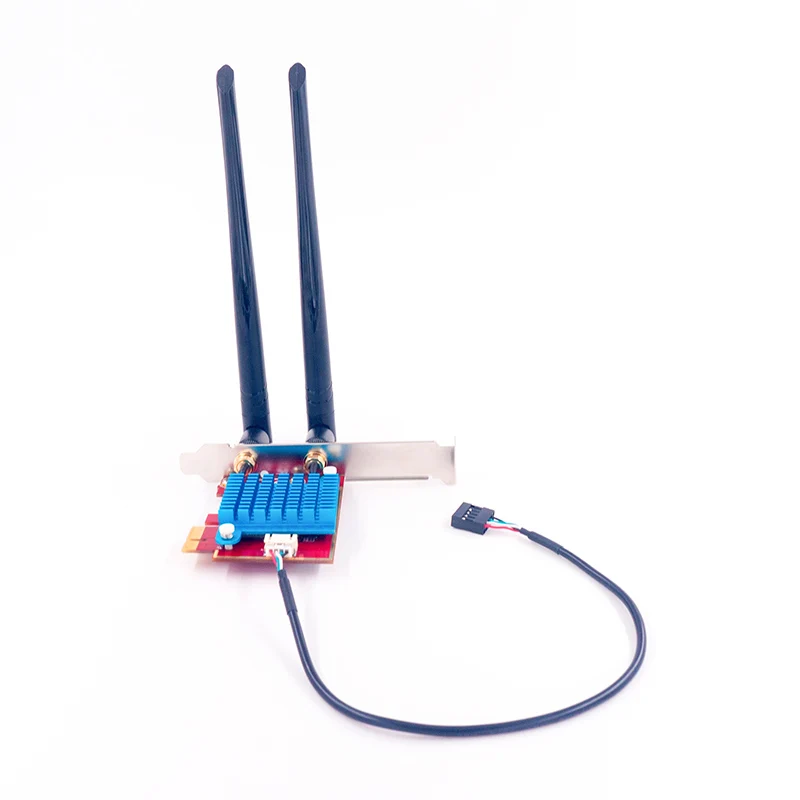 low profile nic converter pci adaptor liebert emerson 150m mini usb wireless signal wifi 6 adapter 1200mbps 5dbi network card