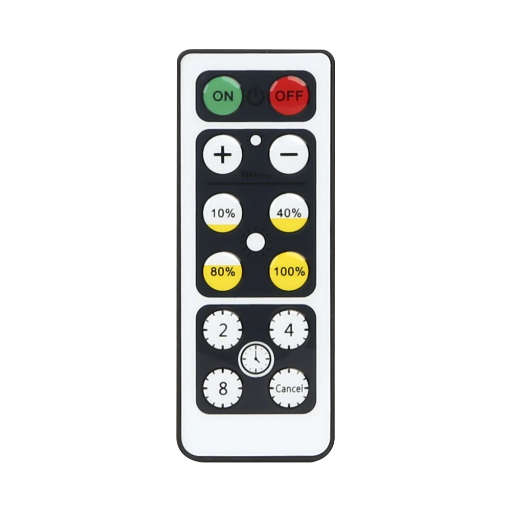 24keys IR LED On/Off Remote Controller for Smart Universal TV Household Candle Light Automatic Feature Plastic  Battery Powered