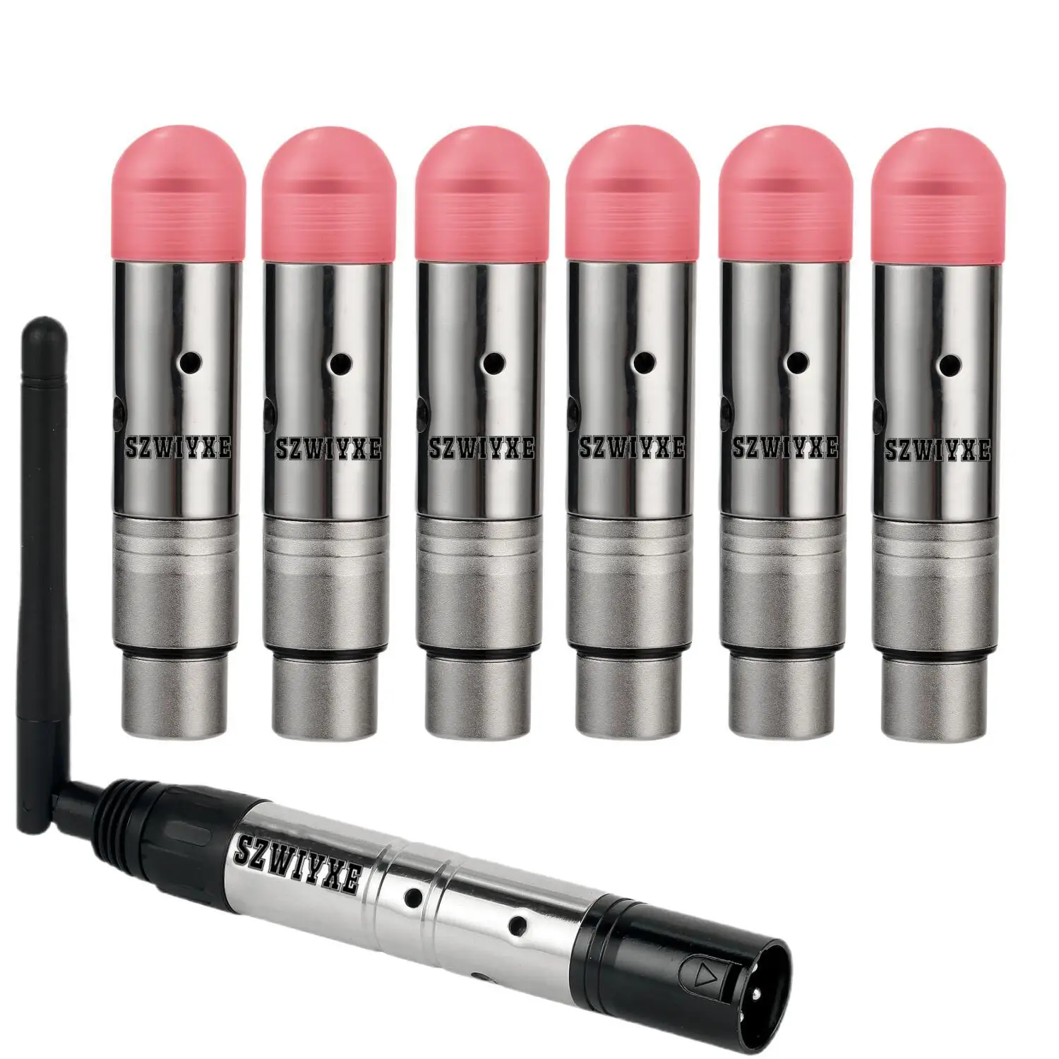 Factory wholesale price Signal transmitting Receiver Battery Receiver DMX512 Wireless Lights Controller Stage Lighting Effect