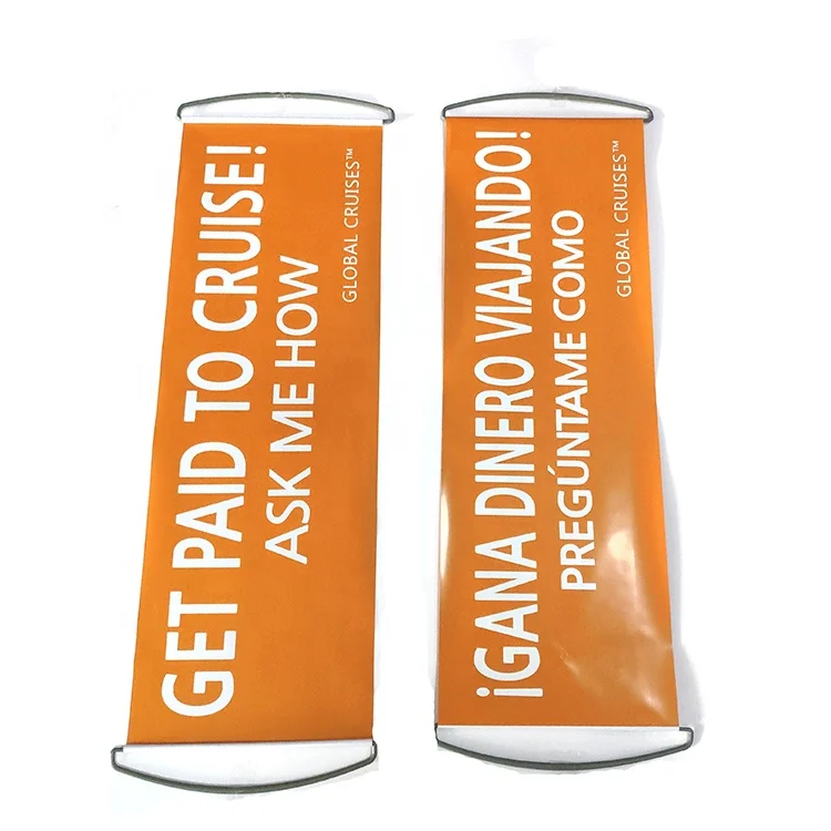 cheap stock fan roller sporting cheering banner