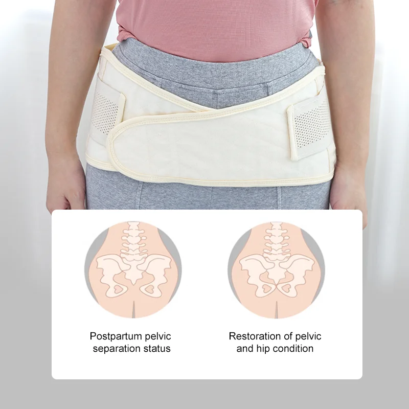 Silk & Cotton Adjustable Girdle Body Shaper Slimming Sheath The Belly Postpartum Belly Wrap
