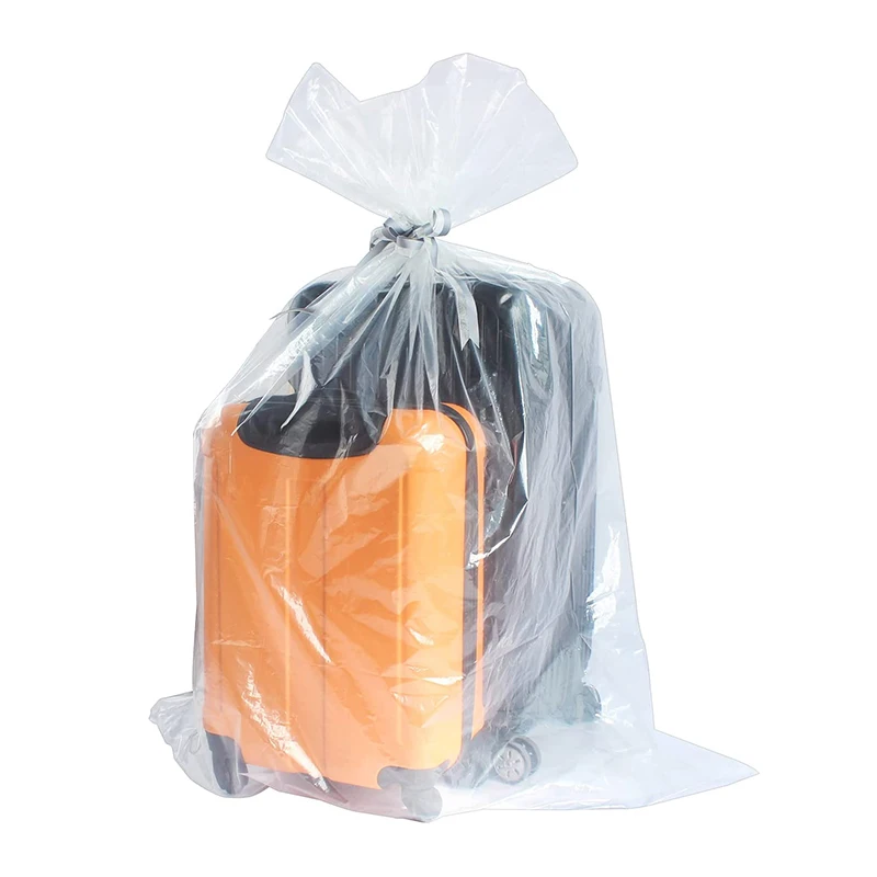 Extra Thick Recyclable Clear Plastic Comforter Storage Bag Dust-proof Large Packaging Bag For Luggage Suitcase