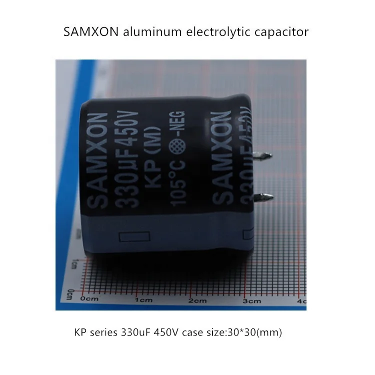 SAMXON EKP337M2WP30SZSMP 330 мкФ 450V 30*30 (мм) срок службы 3000 часов защелкивающийся конденсатор
