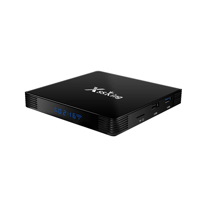 OEM новейший мощный процессор Amlogic S922X 6-core CPU X88 King с Android 9 0 4 Гб + 128 4K мини медиальной