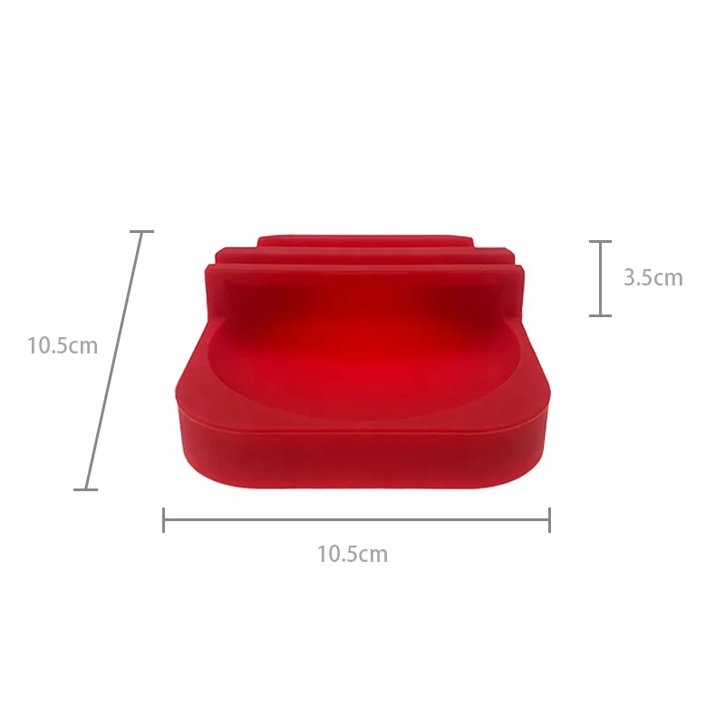 Modern Kitchen Utensil Rest Heat Resistant Chopsticks Soup Ladle Silicone Spoon Holder