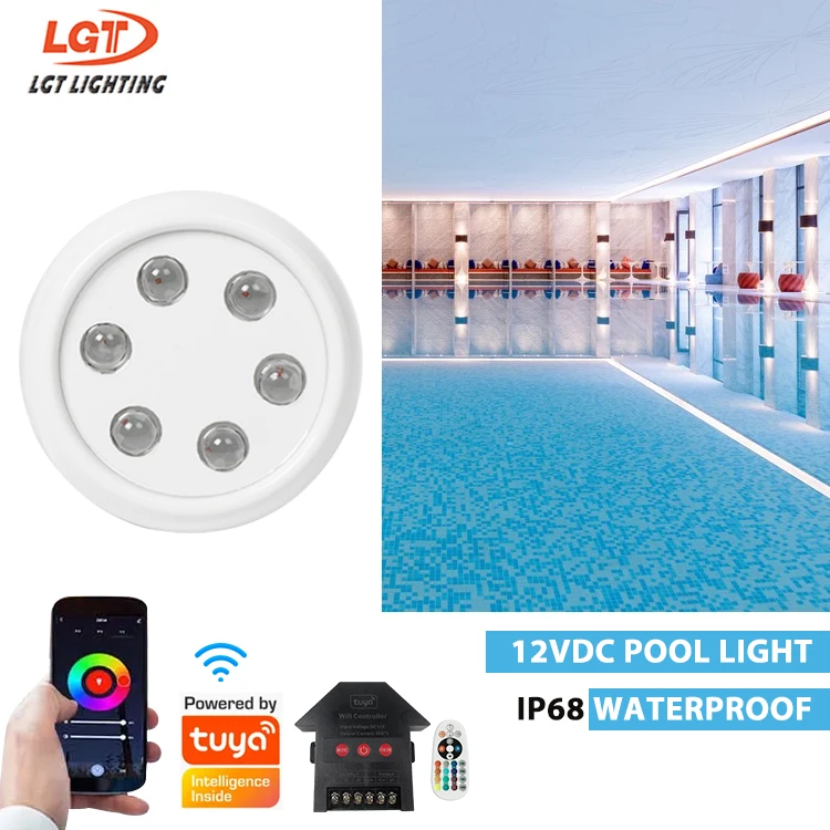 LGT Quality Merchant High-End LED Fish Tank Light Supplier Underwater Pond Lamp For Spa Swimming Pool