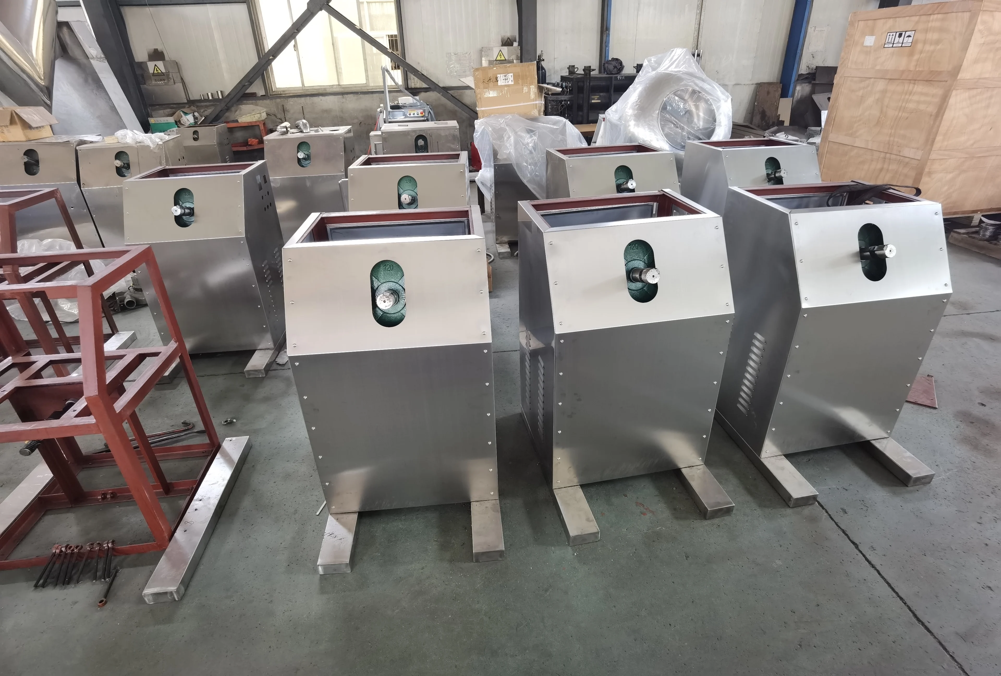 Drum Shape Automatic Sugar Chocolate Energy Ball Enrobing Coating Pan Machine