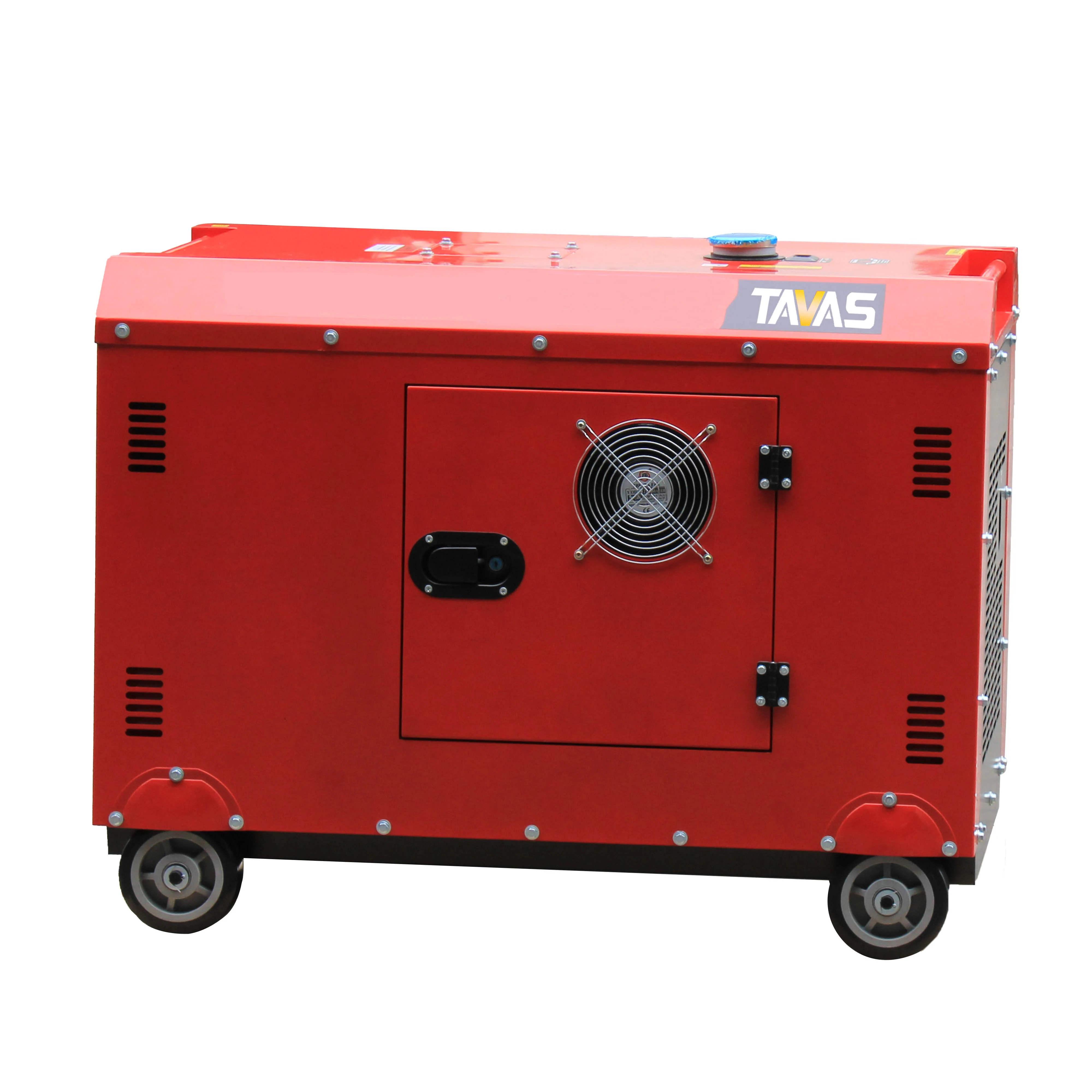 Air Cooled System Set Silent Type Diesel Welding Generator Soundless