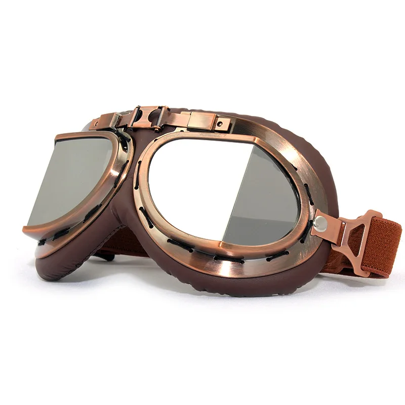 Outdoor Riding Top Selling Motorcycle Glasses Motorcycle Helmet Glasses Pilot Wind Sunglasses Best Quality Retro Classic Goggles
