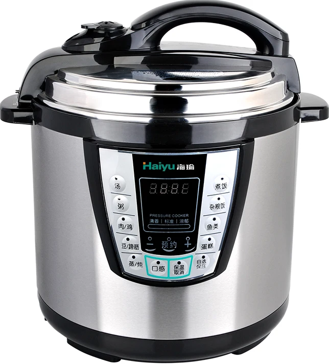 10L big capacity Non Stick Smart Digital Portable Stainless Steel Multifunction Electric Rice Pressure Cooker
