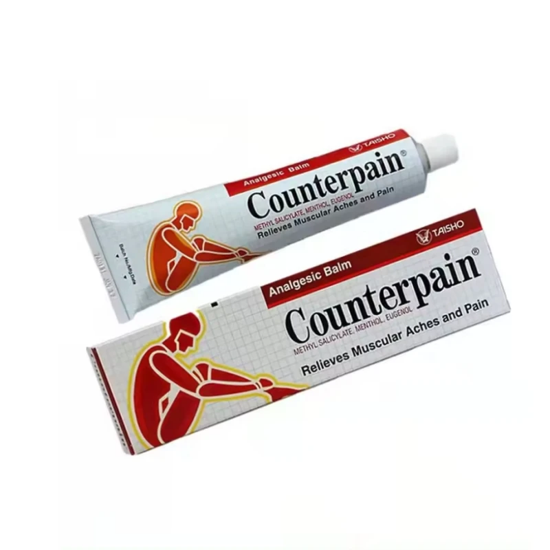 Free shipping 120g Thailand Counterpain Warm Ointment Relieves Pain Muscle Counterpain Muscular Pain Relief Hot Warm Balm