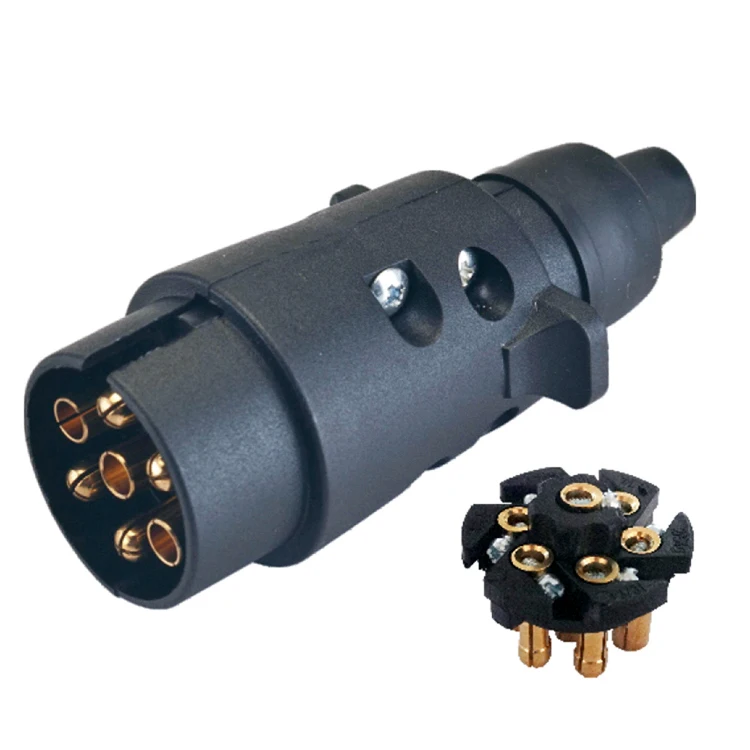 CB3011 7 контактный разъем ПВХ переходник для прицепа прицепное устройство и Редлайн багажника