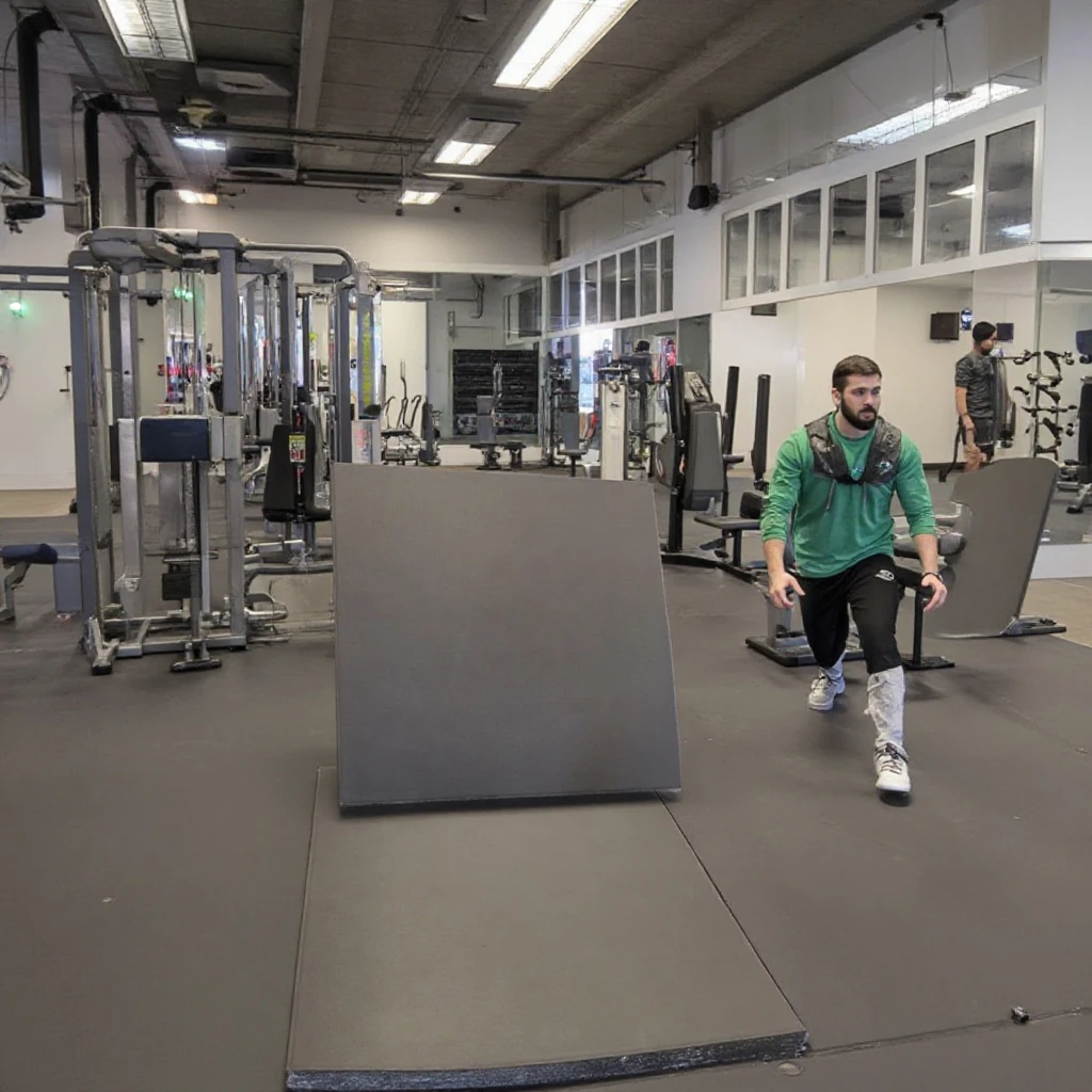 Wholesale 500*500*15mm Thick Anti-Slip Gym Black Mats Indoor Rubber Tiles Synthetic EPDM Flooring