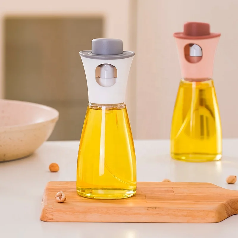 Stainless Steel 130ml Glass Vinegar And Pulverizador Aceite Spray Olive Oil Sprayer Bottle Oil Dispenser For Kitchen Cooking