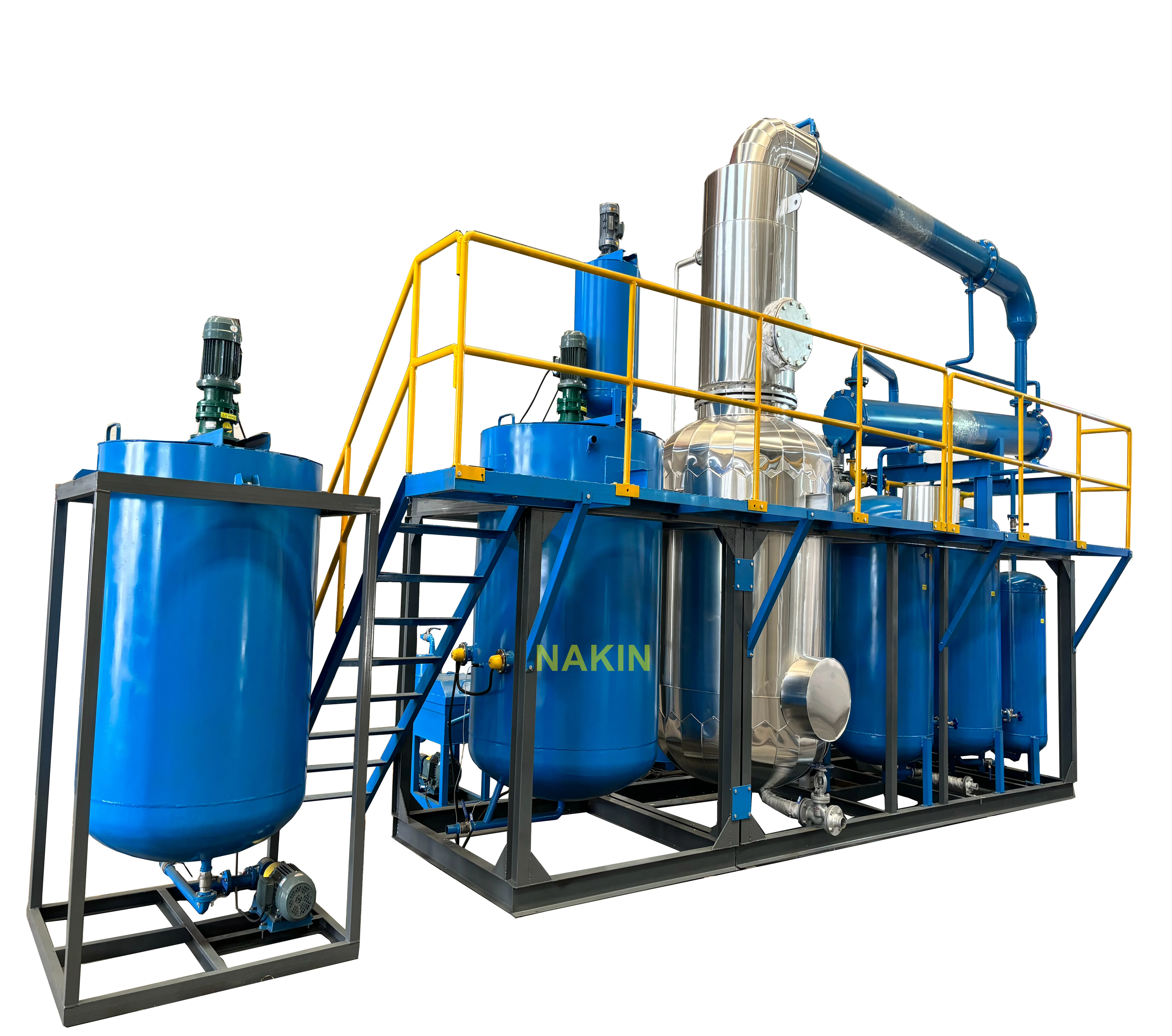 Line Used Engine Oil Recycling Machine Used Motor Oil Refining Machine Waste Oil Recycle Machine