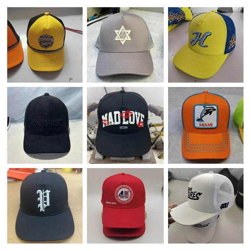 112FP Five 5 Panel Trucker Cap Mesh Hat Richardson 112 Trucker Hats With Custom Logo