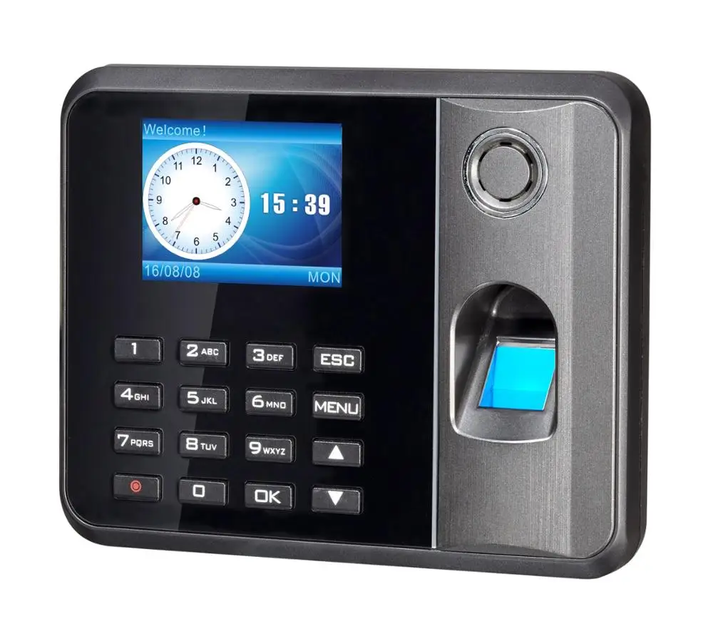 TiMY TM2800 Card Punch Biometric Recording  Employee Fingerprint Time Clock