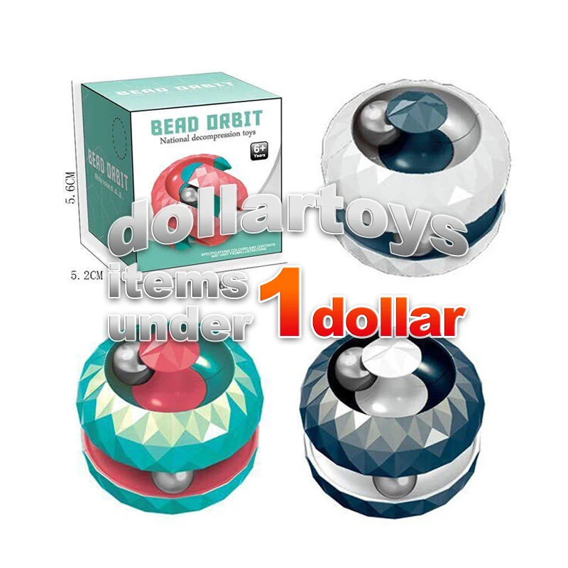 Ept 1 Dollar Item Toys Store Promotion Rotating Magic Cube Spinner Fidget Toy 2023