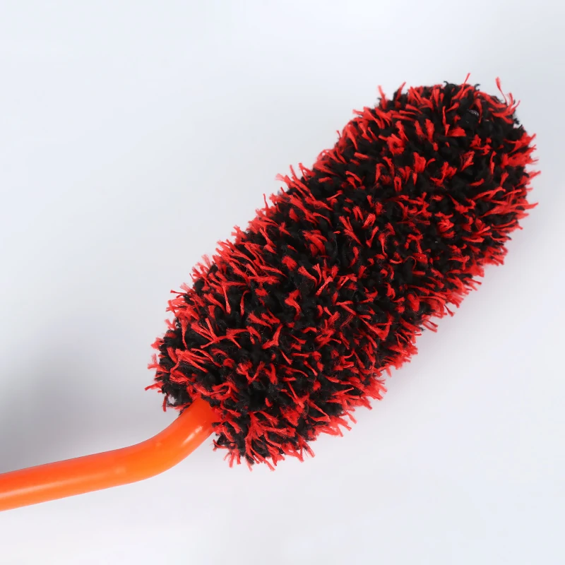 brushdepot angled wheel brush car duster for car cleaning and car interior dust remove