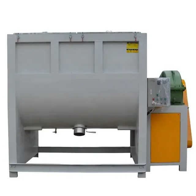 Stainless Steel Dry Powder Mixing Machine Horizontal Ribbon Mixer For Dry Chemical Powder 110v/220v/380v440v