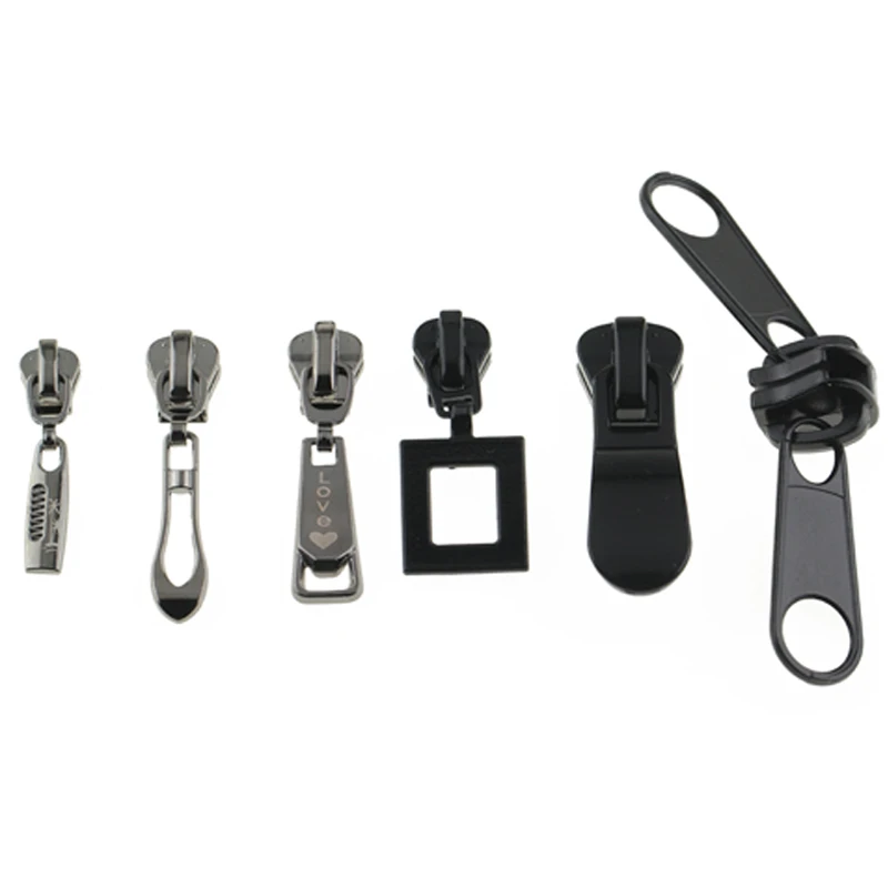 Low Price zipper sliders for resin zipper and hardware puller jackets zippers & accessories custom zip pulls