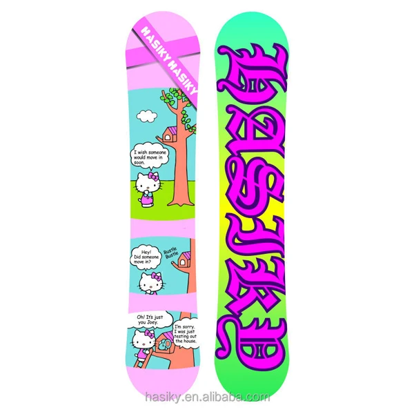 OEM Hot Sale Top Quality Light Poplar Wood Core Flexible And Versatile Snowboards