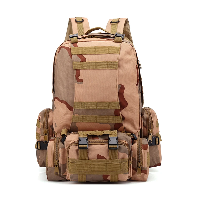 50L Oxford Tactical Backpacks Customized Logo Oem/odm High Strength Tactical Backpack Streamline Tactical Backpacks
