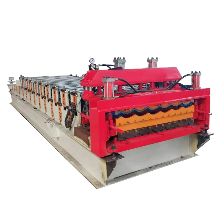 Glazed Step Tile Roll Forming Machine With High Quality Low Price