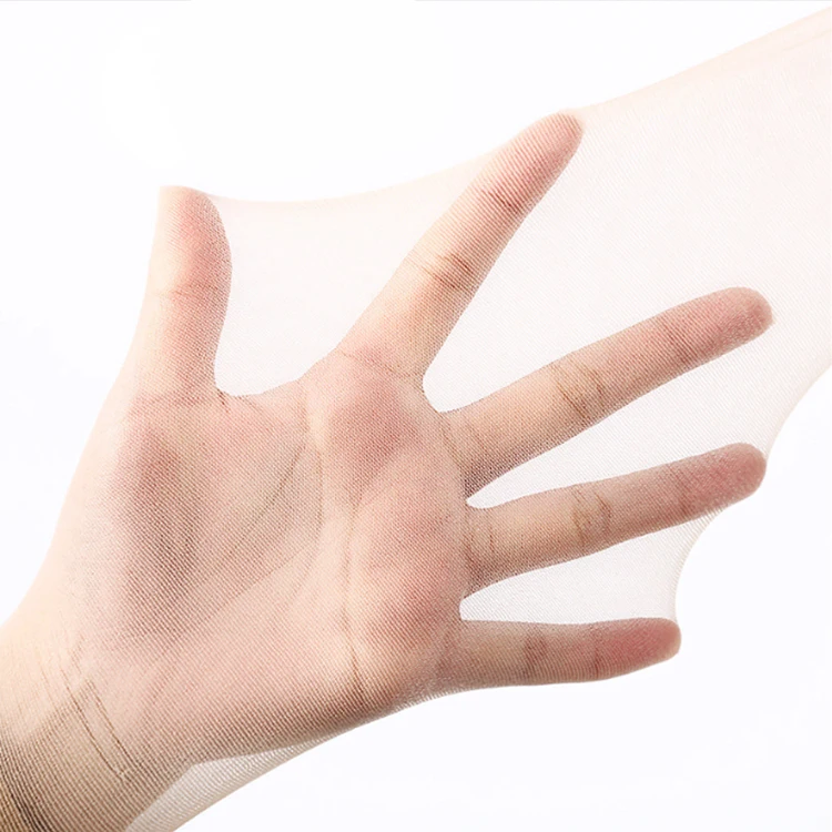 Custom Women Ultra-Thin Sexy Silk Stockings Invisible Breathable Nylon Long Siamese Stocking Any Size