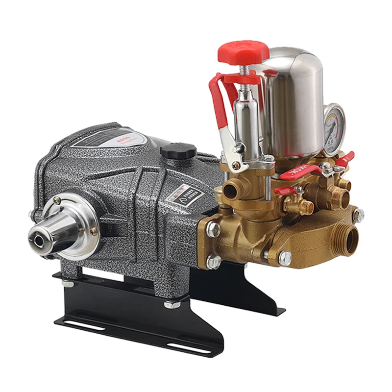 High pressure water triplex plunger pump power sprayer motor machine