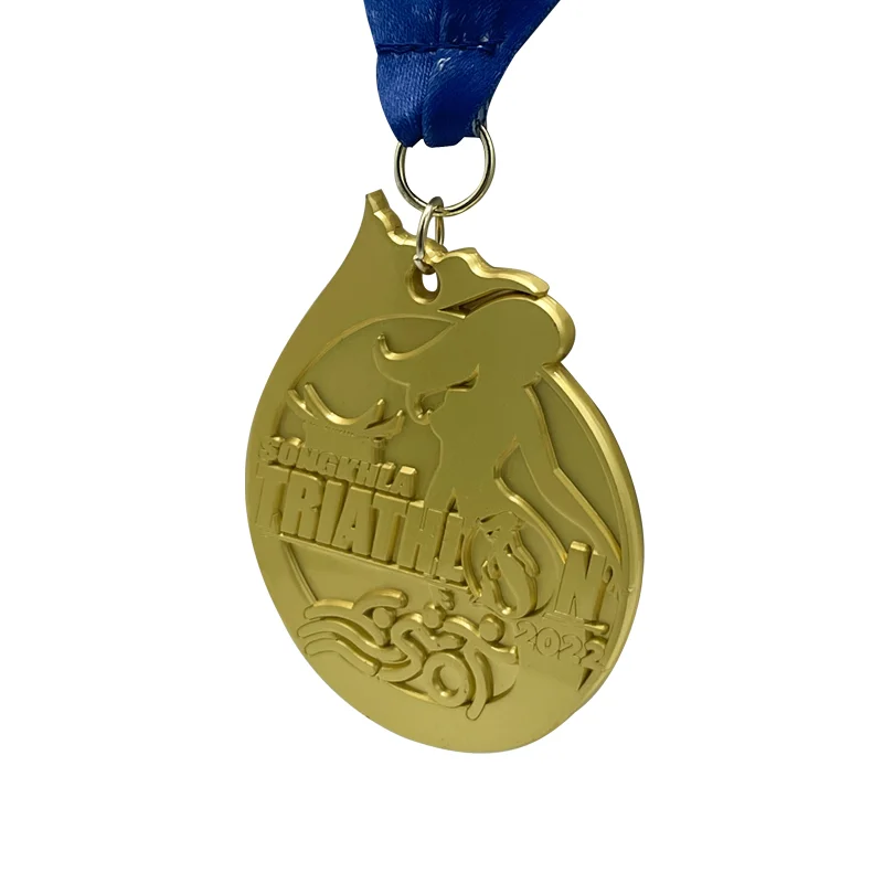 Sport Race Custom Gymnastics Medal Free Design Gold Silver Copper Metal Medal