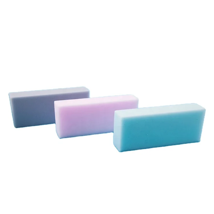 Multi functional colored melamine sponge magic eraser with different shapes and  Customized