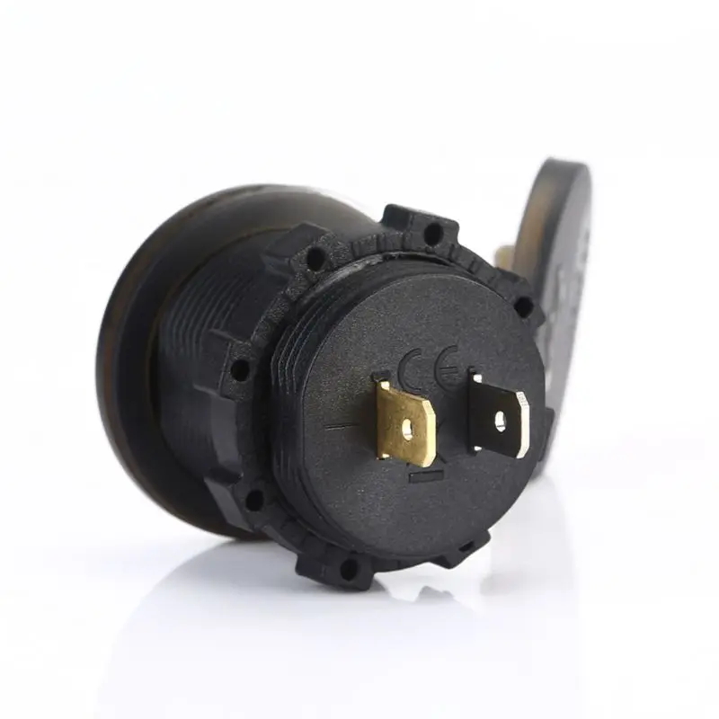 Waterproof type C PD QC3.0 usb charger with voltmeter for boat car bus