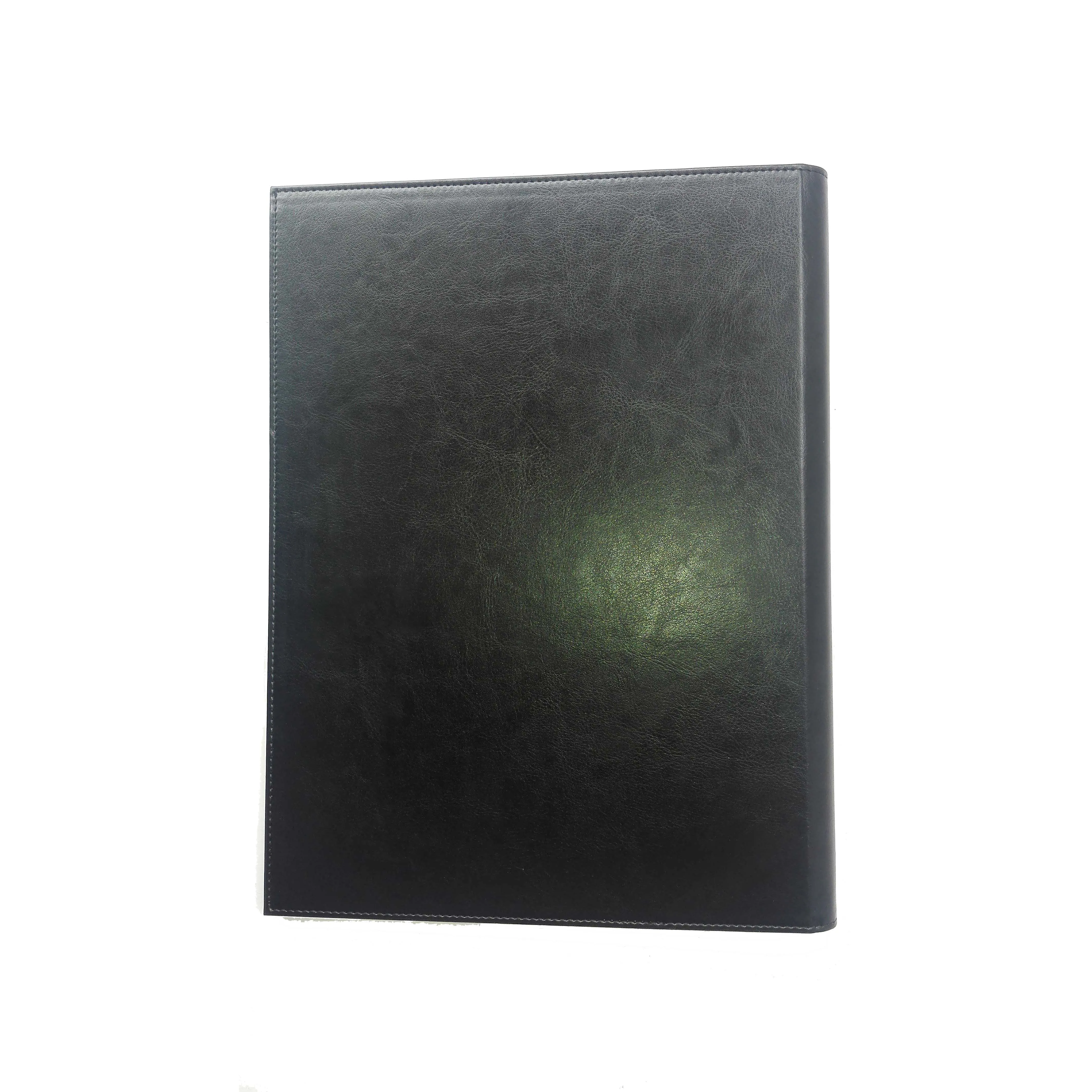 Black PU Leather A4 Screwfix Restaurant Menu Cover
