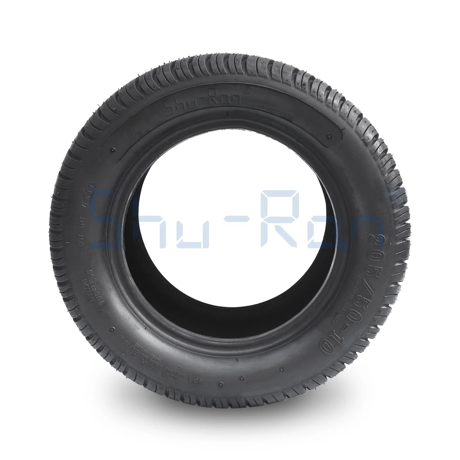 ShuRan 205x50-10 Golf Cart ATV tire, Rubber Tubeless Tyre