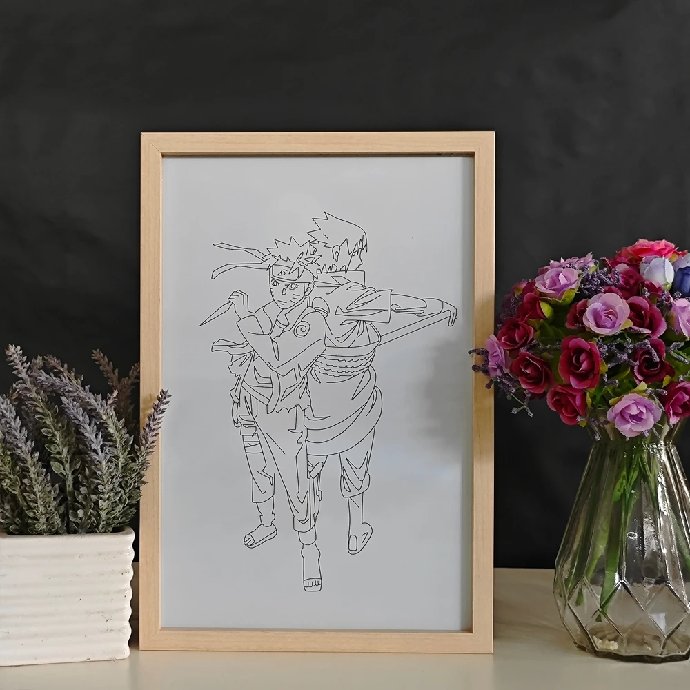 Quality Wall porch led color lights crystal porcelain large wall art painting wall lamp frame