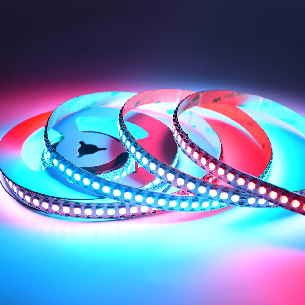 RGBIC Smart SMD5050 WS2812B WS2815 144 светодиодов/м 5 В 12 пиксель Rgbic светодиодные полосы света